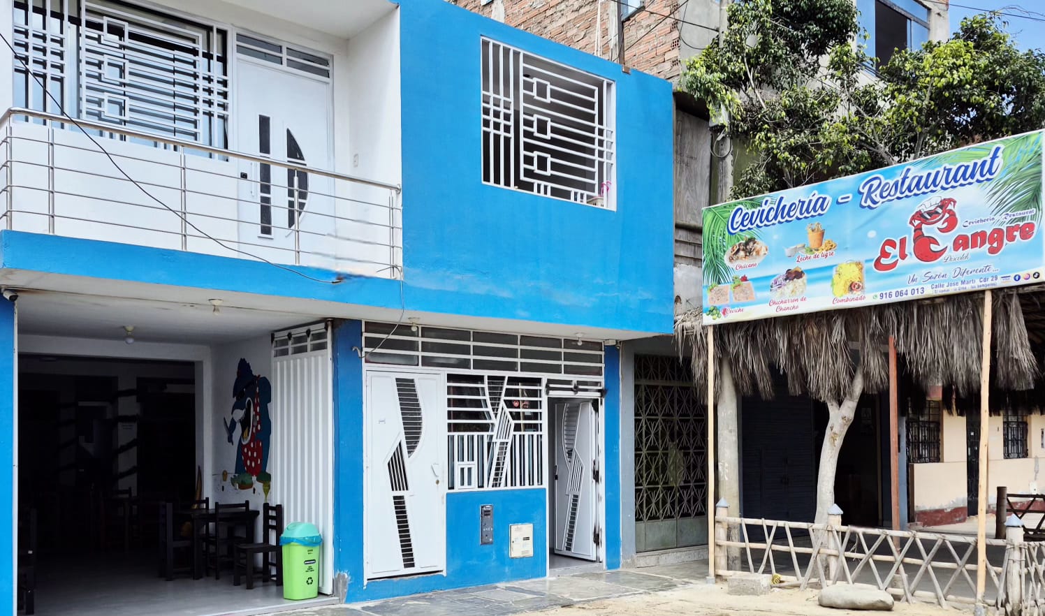 Exterior del restaurante